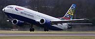 BA 737 Take off